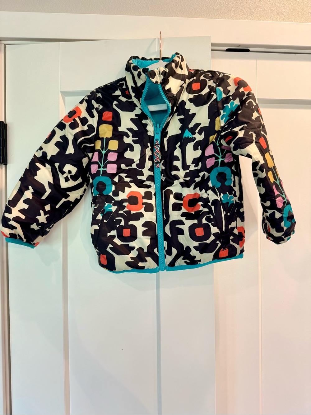 BURTON Toddler Reversible Puffer Jacket Size 3T